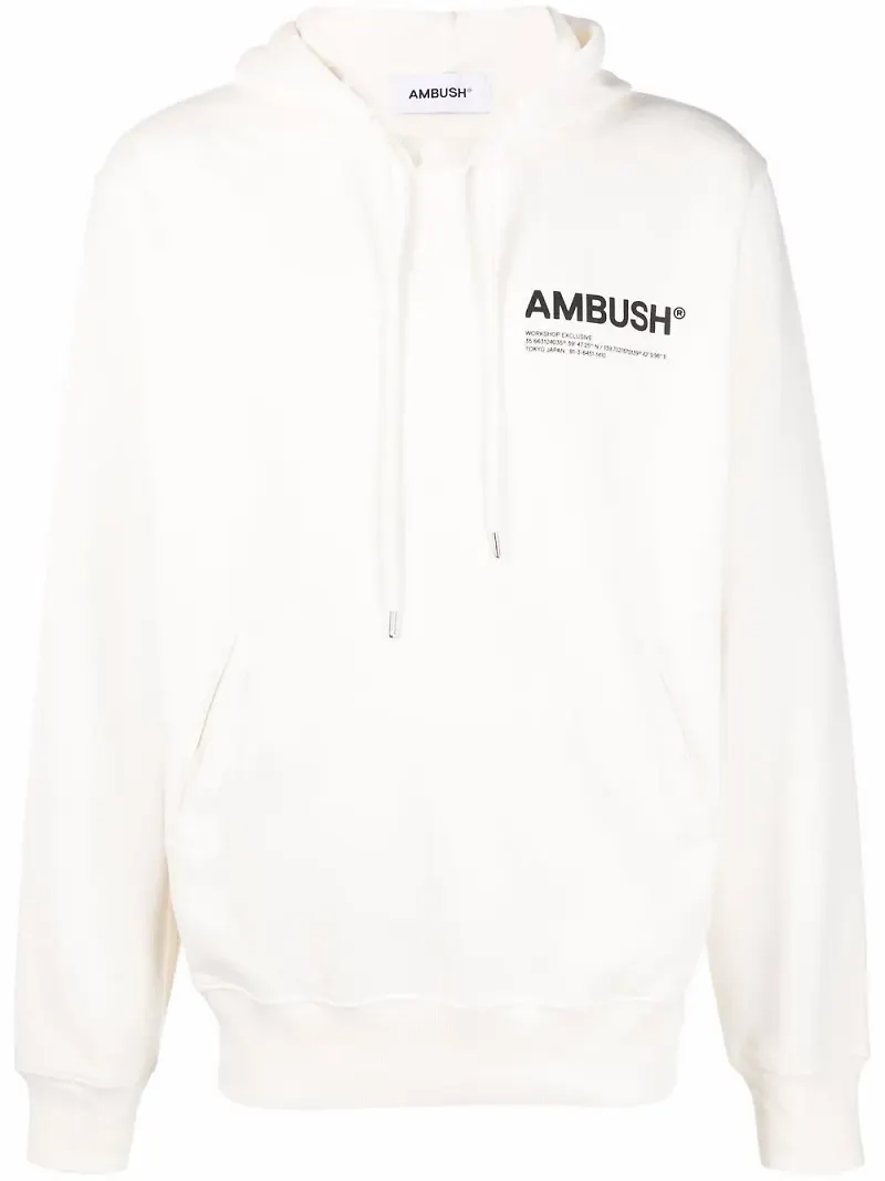 AMBUSH Workshop hoodie - Vit