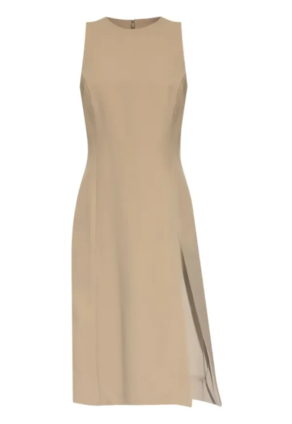 Ami Paris, Klänning, Dam, S, Figursydd Slitsklänning