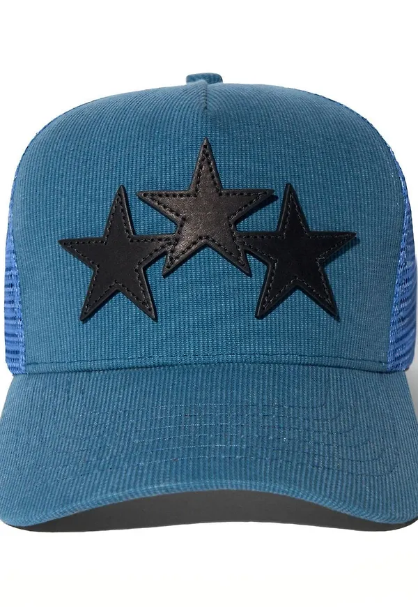 AMIRI 3 Star truckerkeps - Blå
