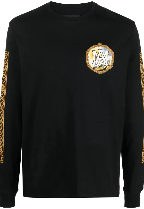 AMIRI Alchemy Frame cotton T-shirt - Svart