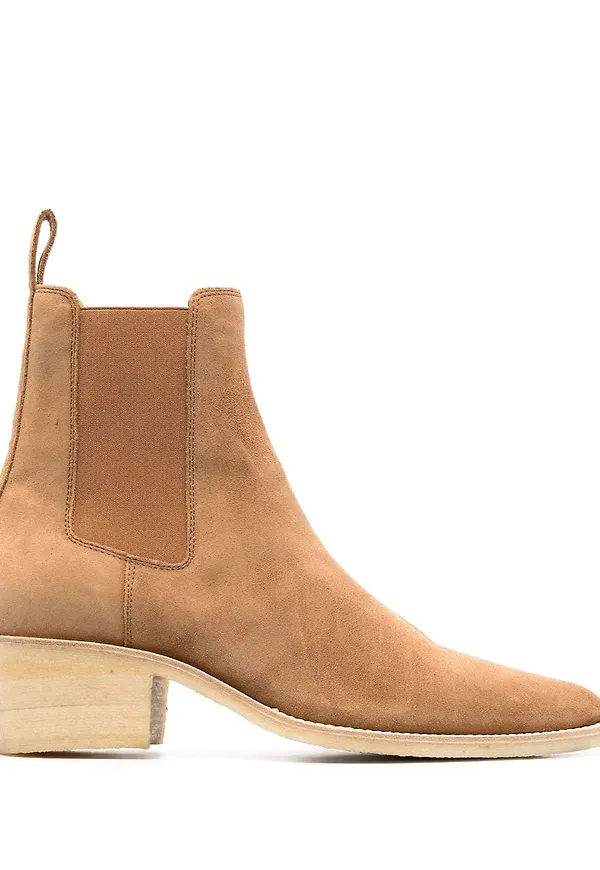 AMIRI ankelboots i mocka - Neutral