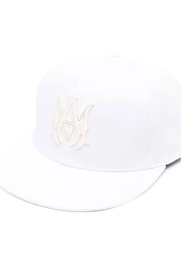 AMIRI basebollkeps med logotyp - Vit