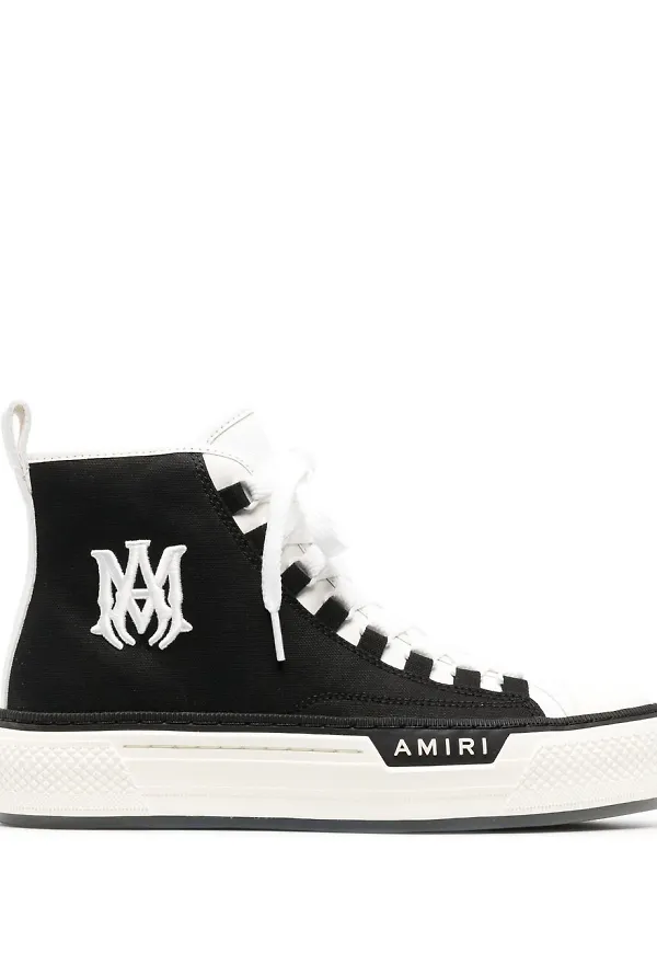AMIRI Court höga sneakers - Svart