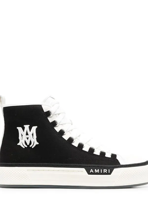 AMIRI Court höga sneakers - Svart