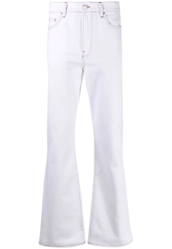 AMIRI flare-jeans - Vit