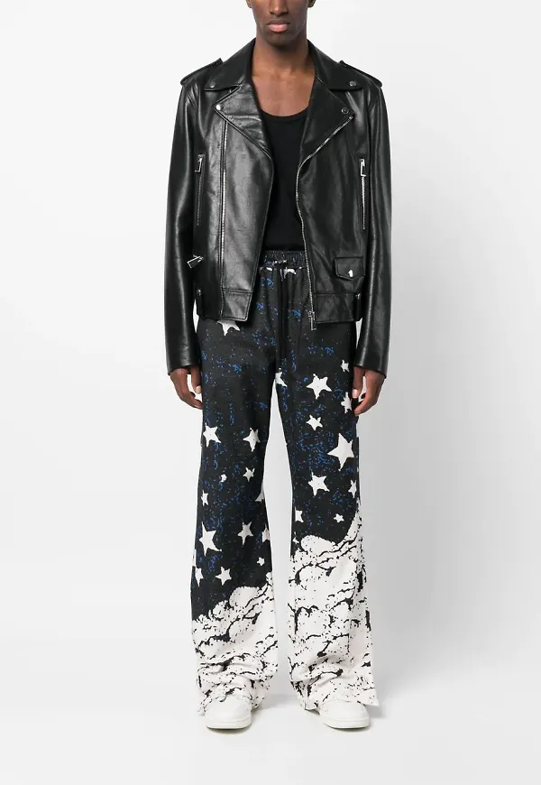AMIRI graphic-print trousers - Svart