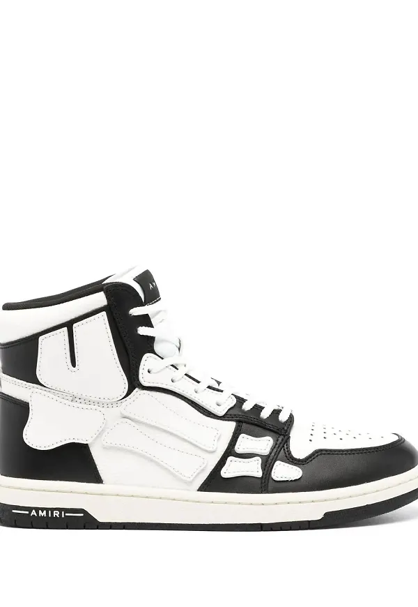 AMIRI höga sneakers med panel - Svart