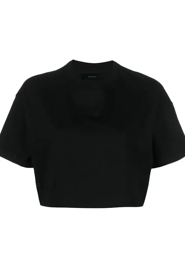 AMIRI kort t-shirt - Svart