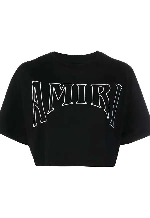 AMIRI logo-print short-sleeved T-shirt - Svart