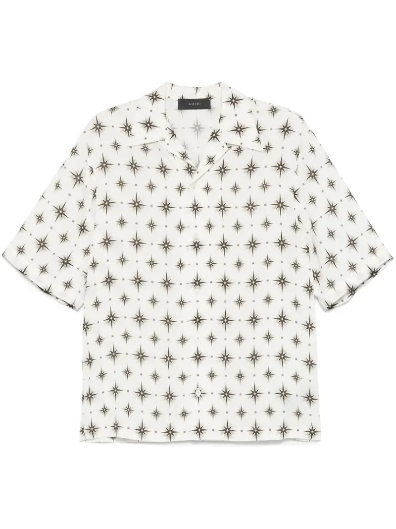 AMIRI Micro Starburst skjorta - Vit