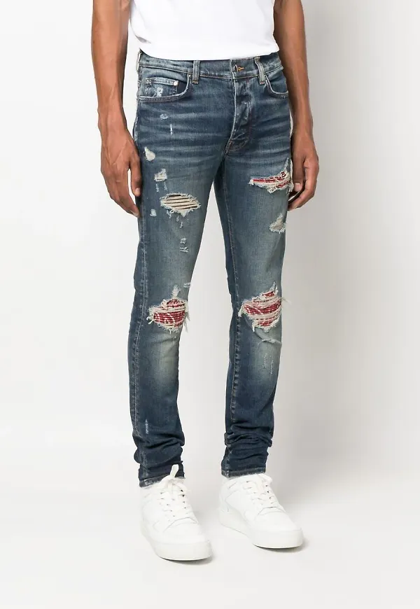 AMIRI MX1 skinny-jeans - Blå
