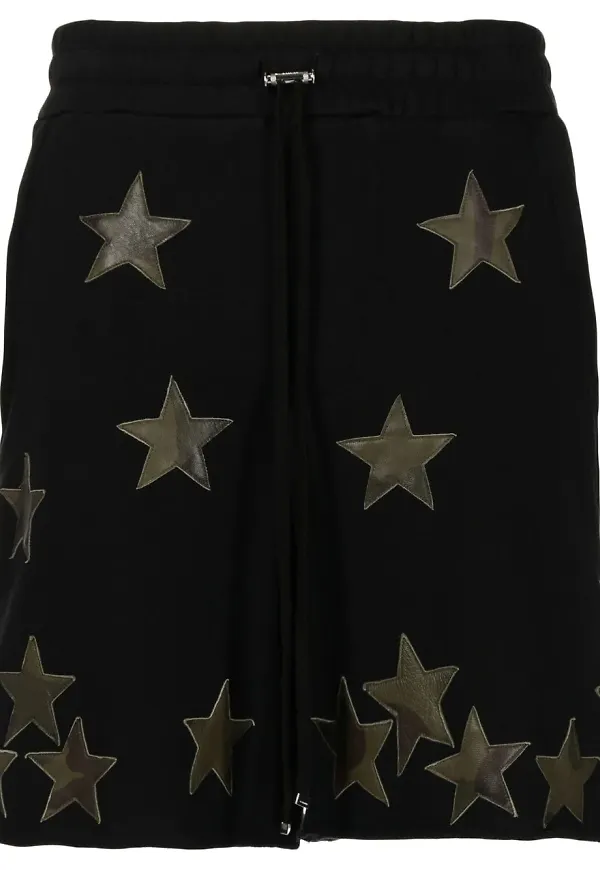 AMIRI shorts med dragsko - Svart