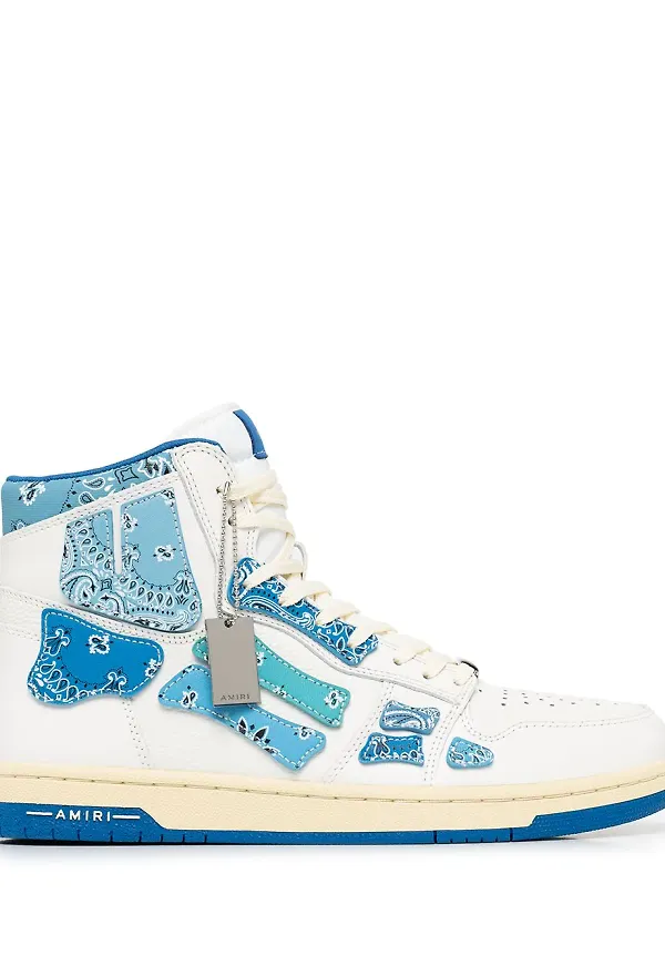AMIRI Skel-Top höga sneakers - Blå