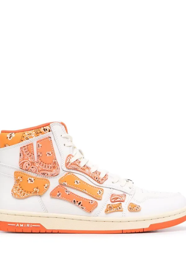 AMIRI Skel-Top höga sneakers - Vit
