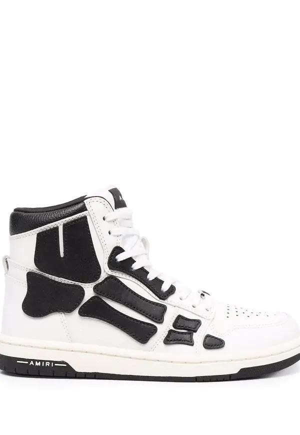 AMIRI Skel-Top höga sneakers - Vit