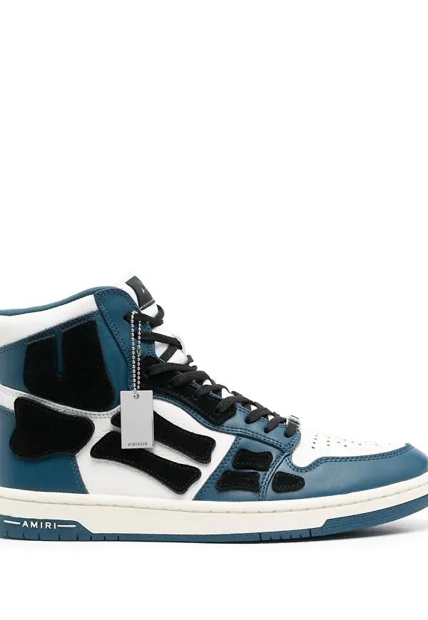 AMIRI Skel-Top sneakers med färgblock - Blå