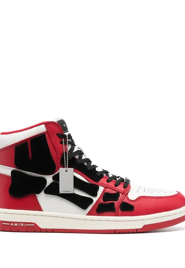 AMIRI Skel höga sneakers - Röd