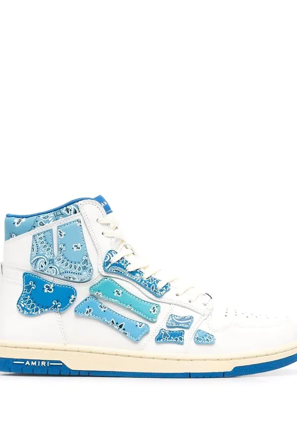 AMIRI Skel höga sneakers - Vit
