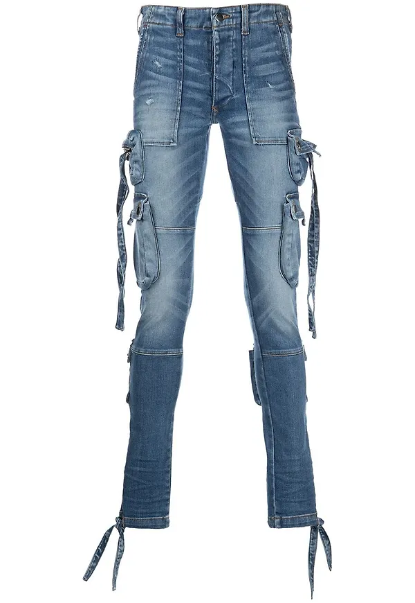AMIRI skinny-jeans - Blå
