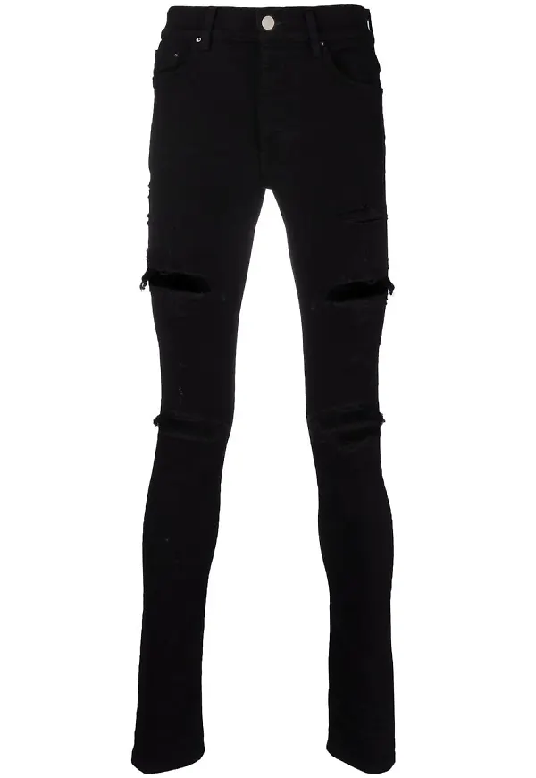 AMIRI skinny-jeans med sliten effekt - Svart