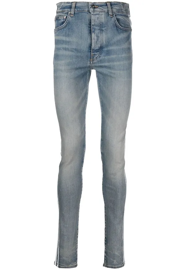 AMIRI slim fit-jeans - Blå