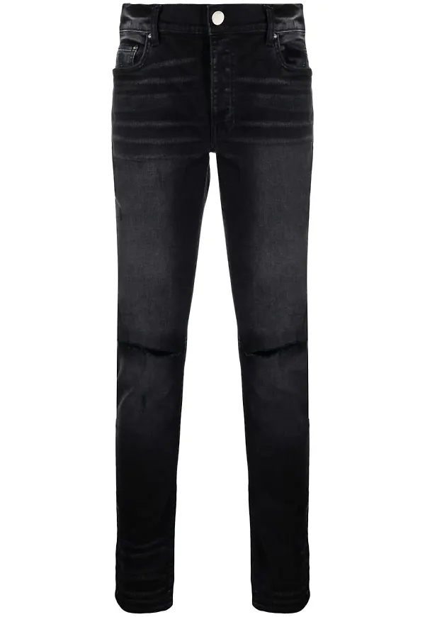 AMIRI slim fit-jeans - Svart