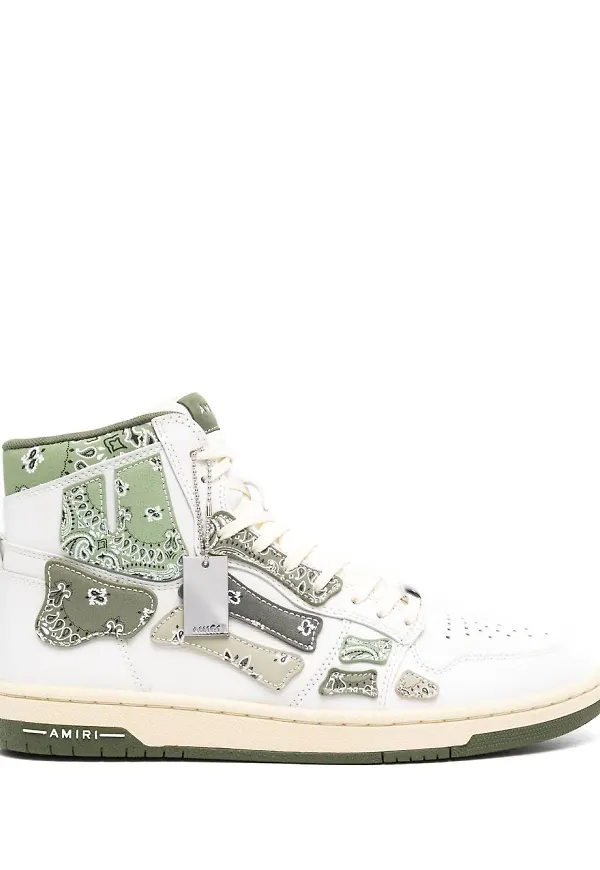 AMIRI sneakers med panel - Vit