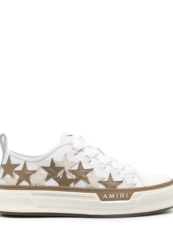 AMIRI Stars Court låga sneakers - Vit