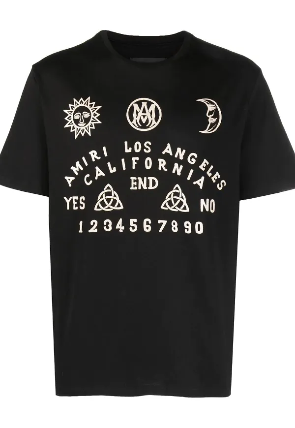 AMIRI t-shirt med tryck - Svart