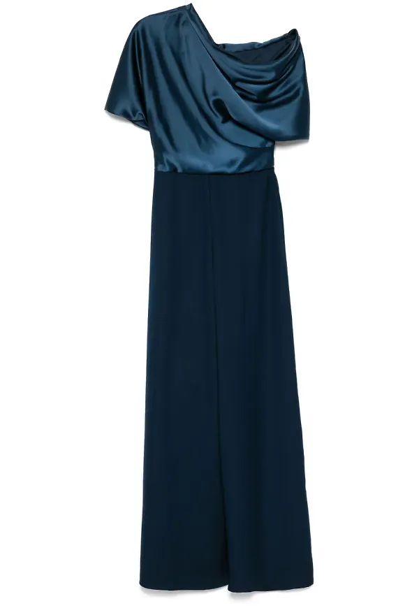 Amsale jumpsuit med vida ben - Blå
