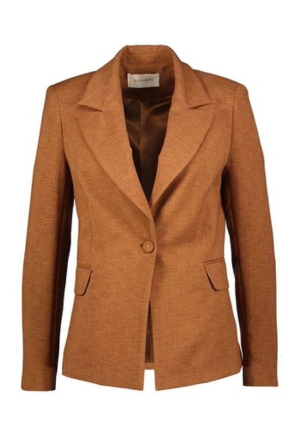 Amélie & Amélie - Blazer - Brun - Dam - Storlek: Xl,L,M,S