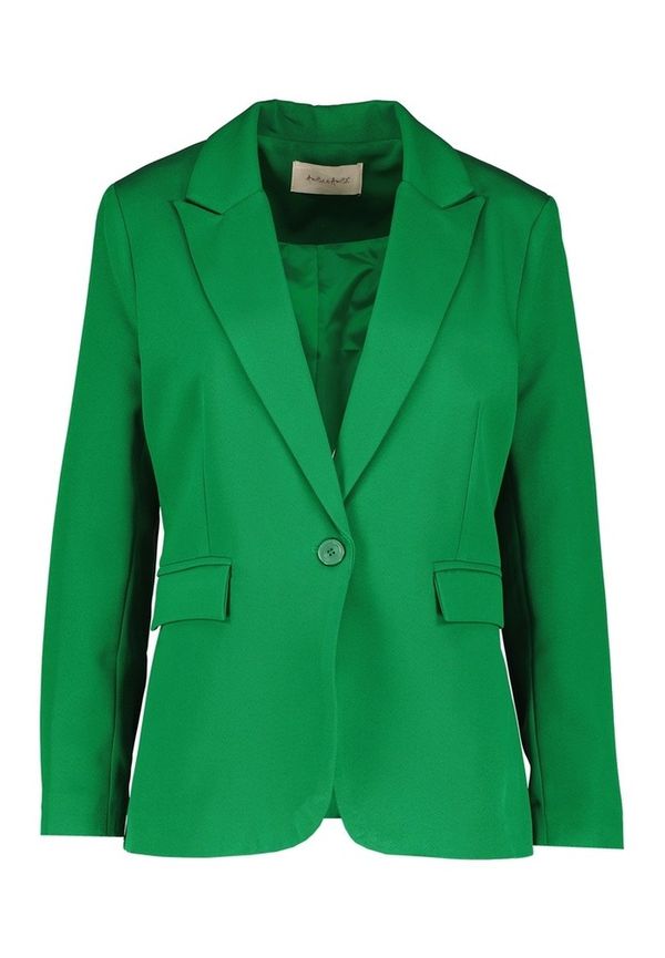 Amélie & Amélie - Blazer - Grön - Dam - Storlek: Xl,L,M,S,Xs