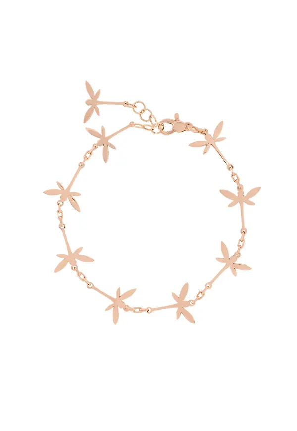 Anapsara armband med trollslända - Metallic