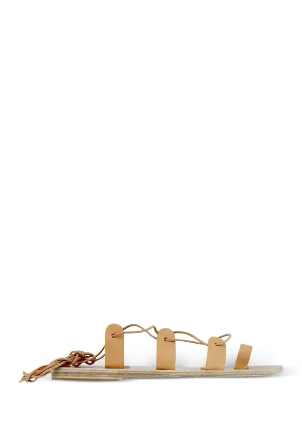 Ancient Greek Sandals Alcyone platta sandaler - Neutral