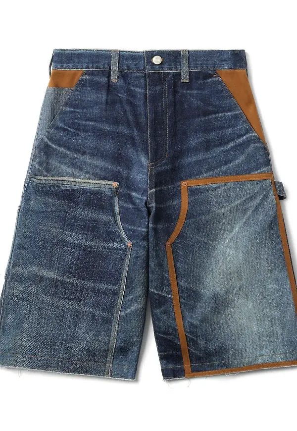 Andersson Bell jeansshorts i bomull - Blå