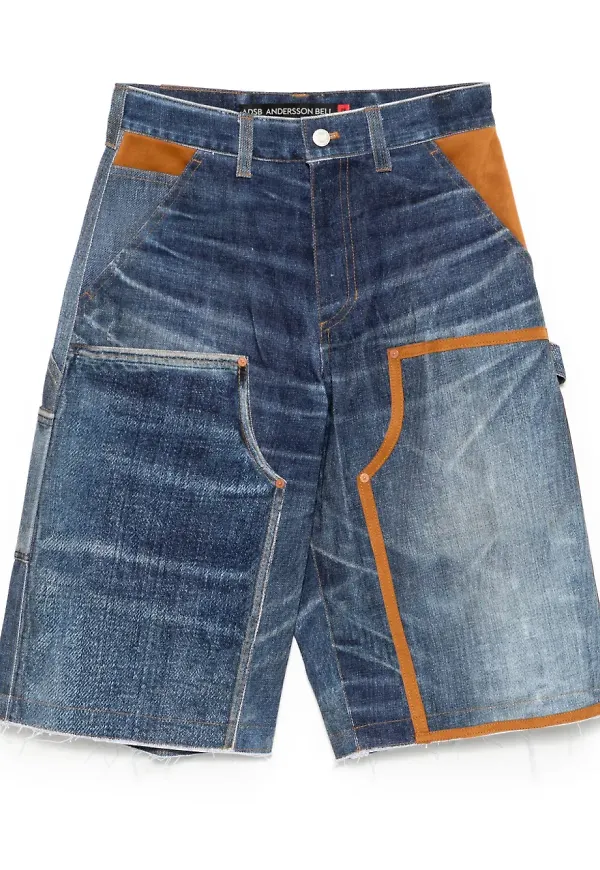 Andersson Bell knälånga shorts - Blå