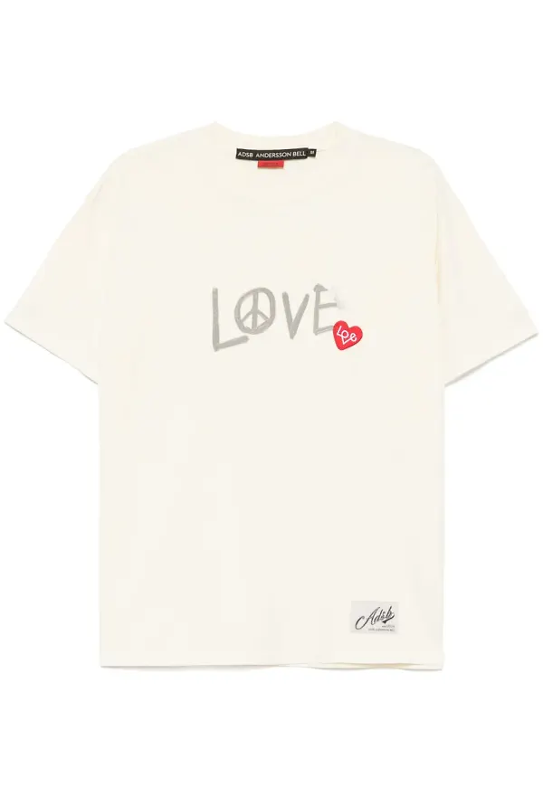 Andersson Bell t-shirt med tryck - Neutral