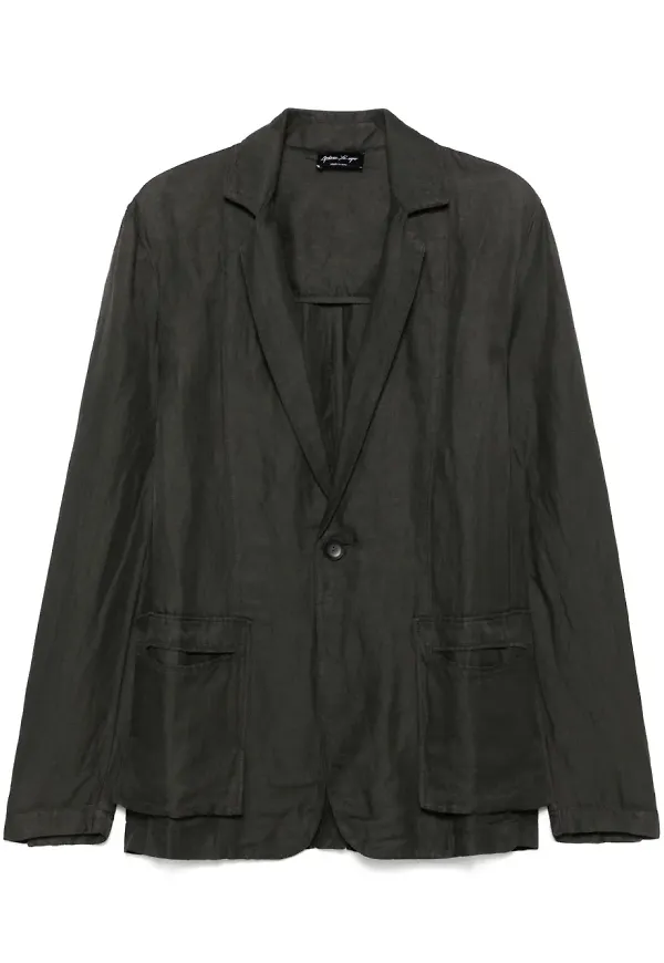 Andrea Ya'aqov enkelknäppt blazer - Grå