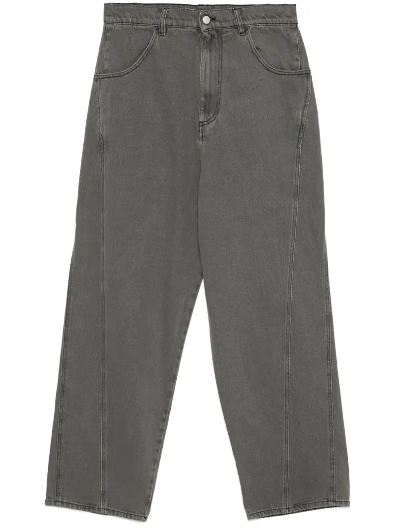 Andrea Ya'aqov wide leg-jeans - Grå