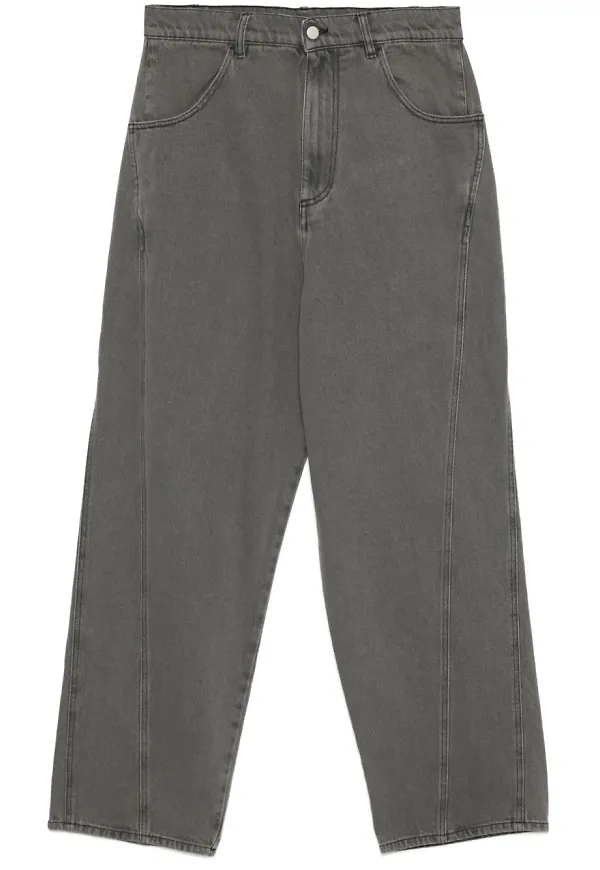 Andrea Ya'aqov wide leg-jeans - Grå