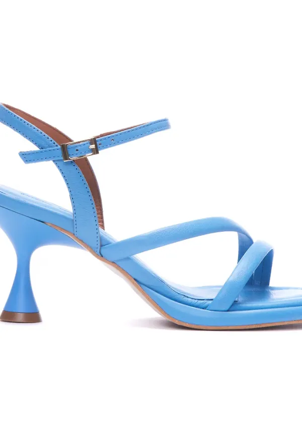 Angel Alarcon High Heel Sandals Blå, Dam