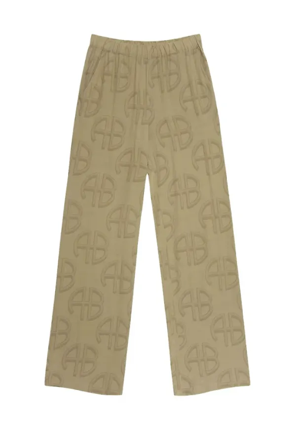 Anine Bing Breda byxor Beige, Dam
