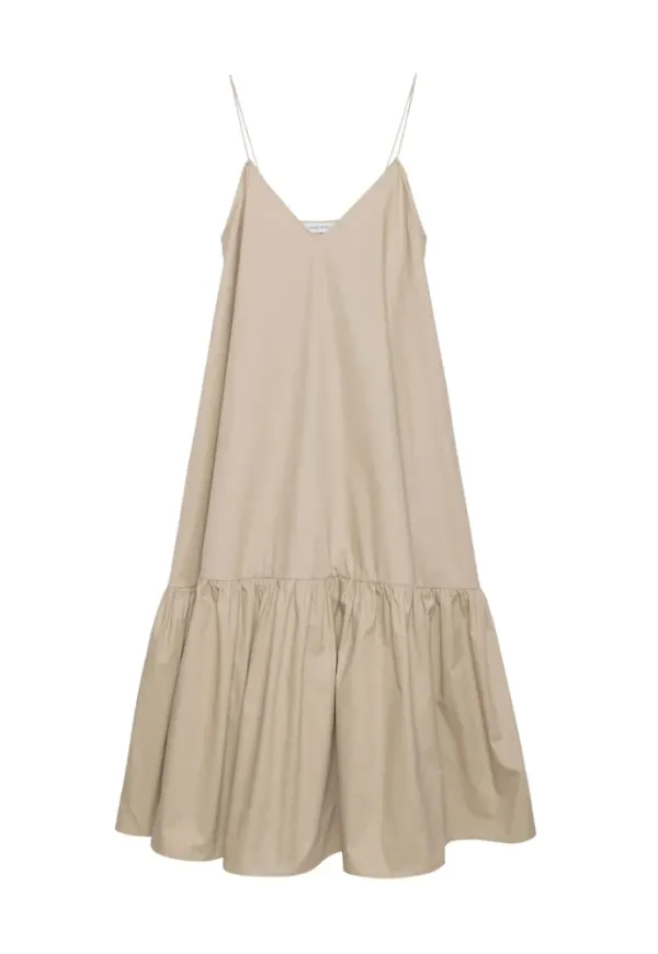 Anine Bing Dag Sommarklänning Beige, Dam