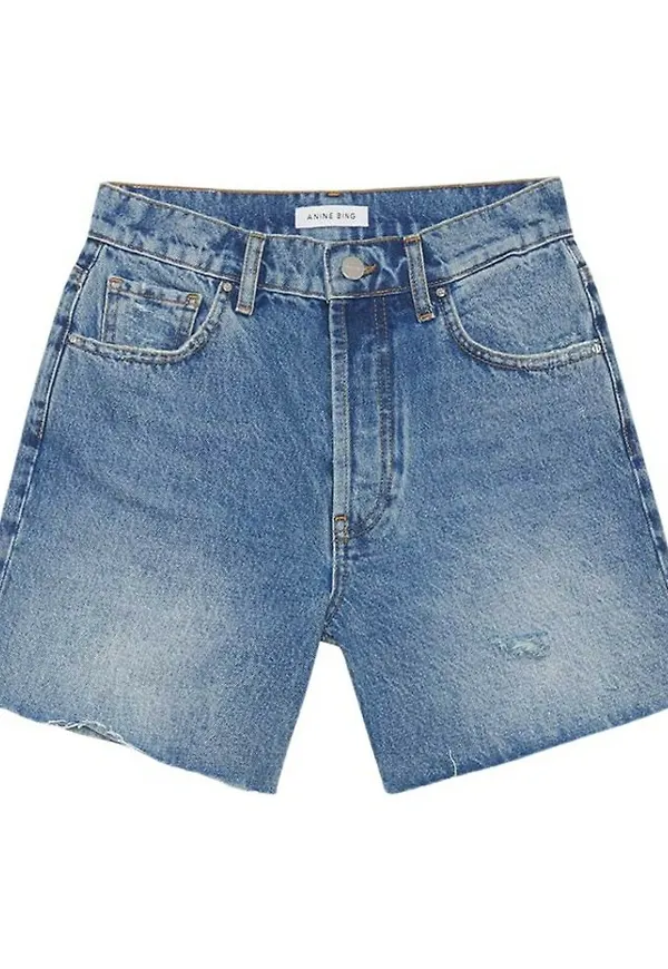 Anine Bing KIT Shorts Blå, Dam