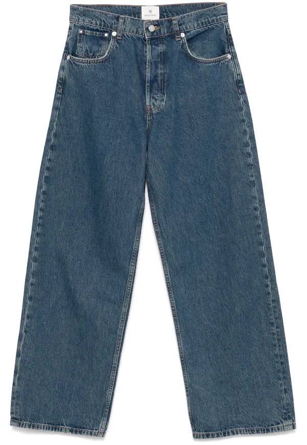 ANINE BING straight-jeans - Blå