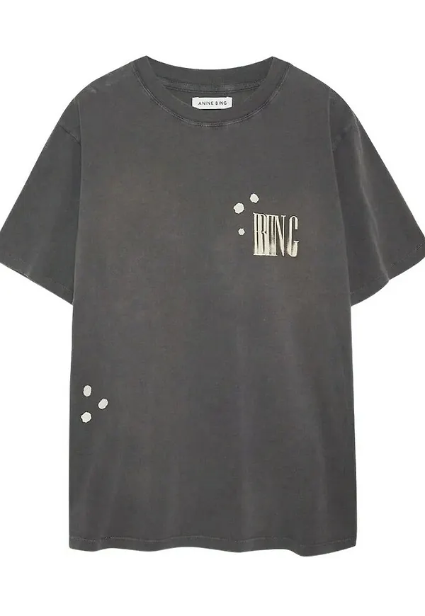 Anine Bing T-Shirts Grå, Dam