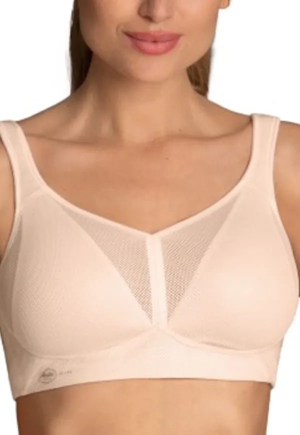 Anita BH Active Air Control DeltaPad Sports Bra Ljusrosa H 75 Dam