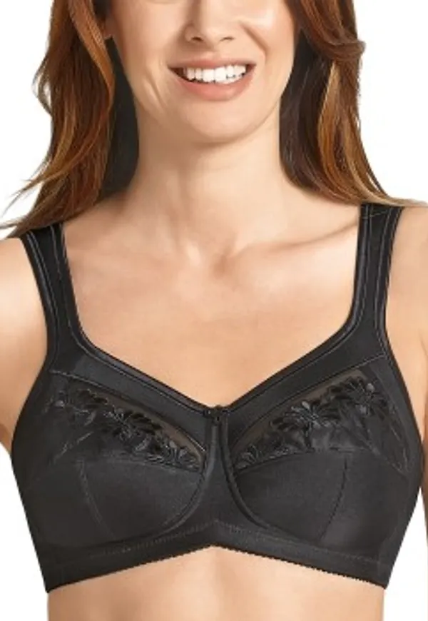 Anita Care BH Safina Wireless Mastectomy Bra Svart F 75 Dam