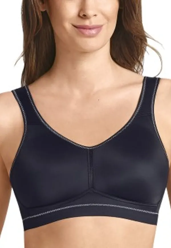 Anita Care BH Vivana Active Wireless Mastectomy Sport Svart A 70 Dam