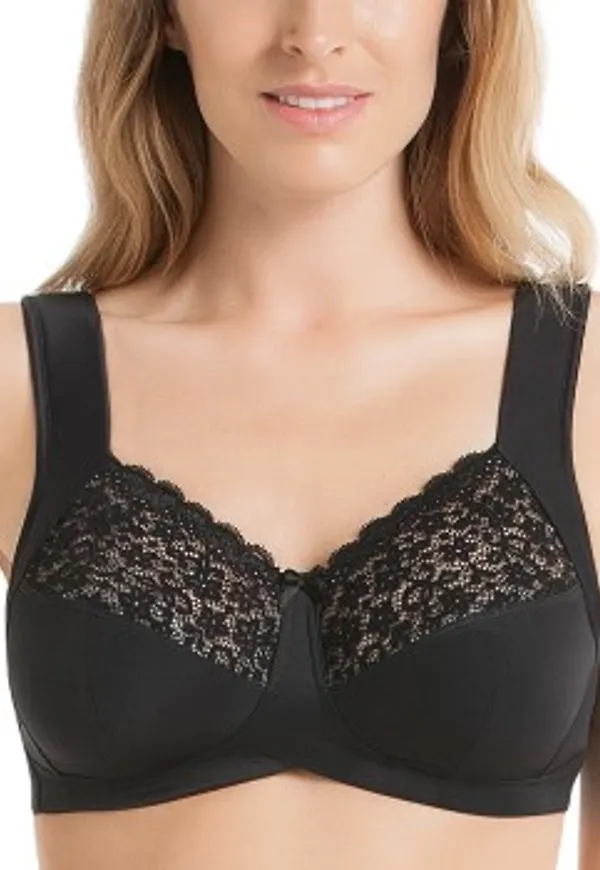 Anita BH Havanna Comfort Soft Bra Svart polyamid G 85 Dam